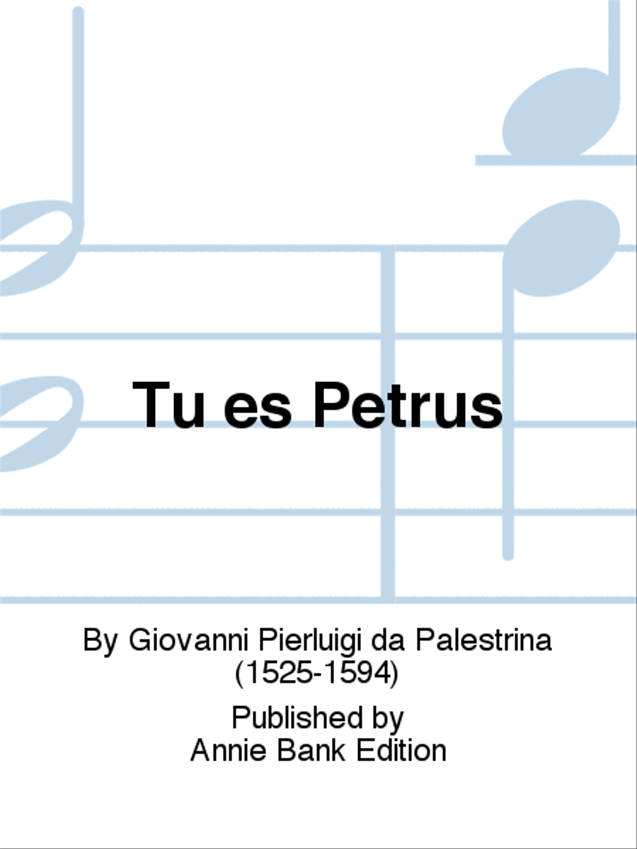 Tu es Petrus 4-Part scores gallery preview page 1