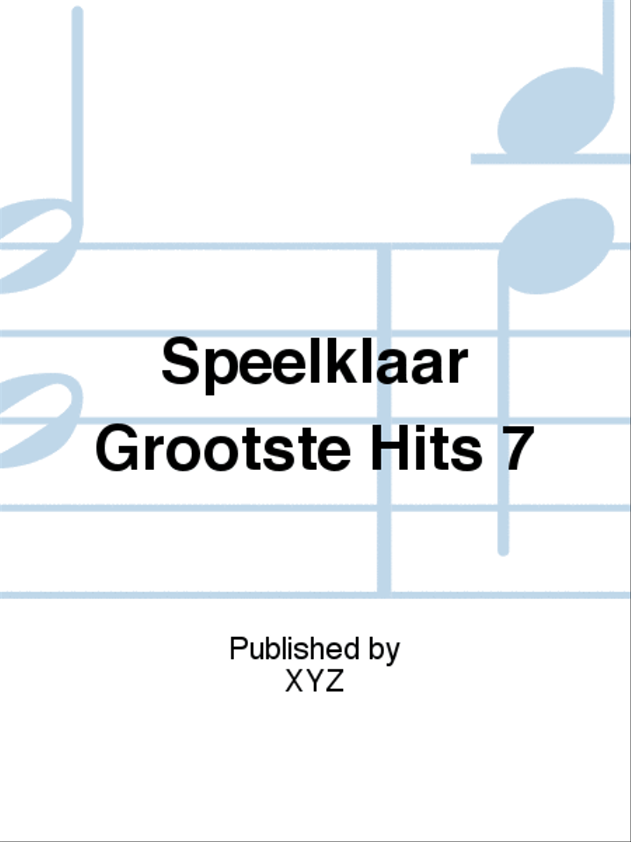 Speelklaar Grootste Hits 7 Voice scores gallery preview page 1