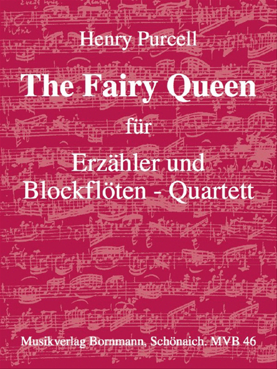 The Fairy Queen 4-Part scores gallery preview page 1
