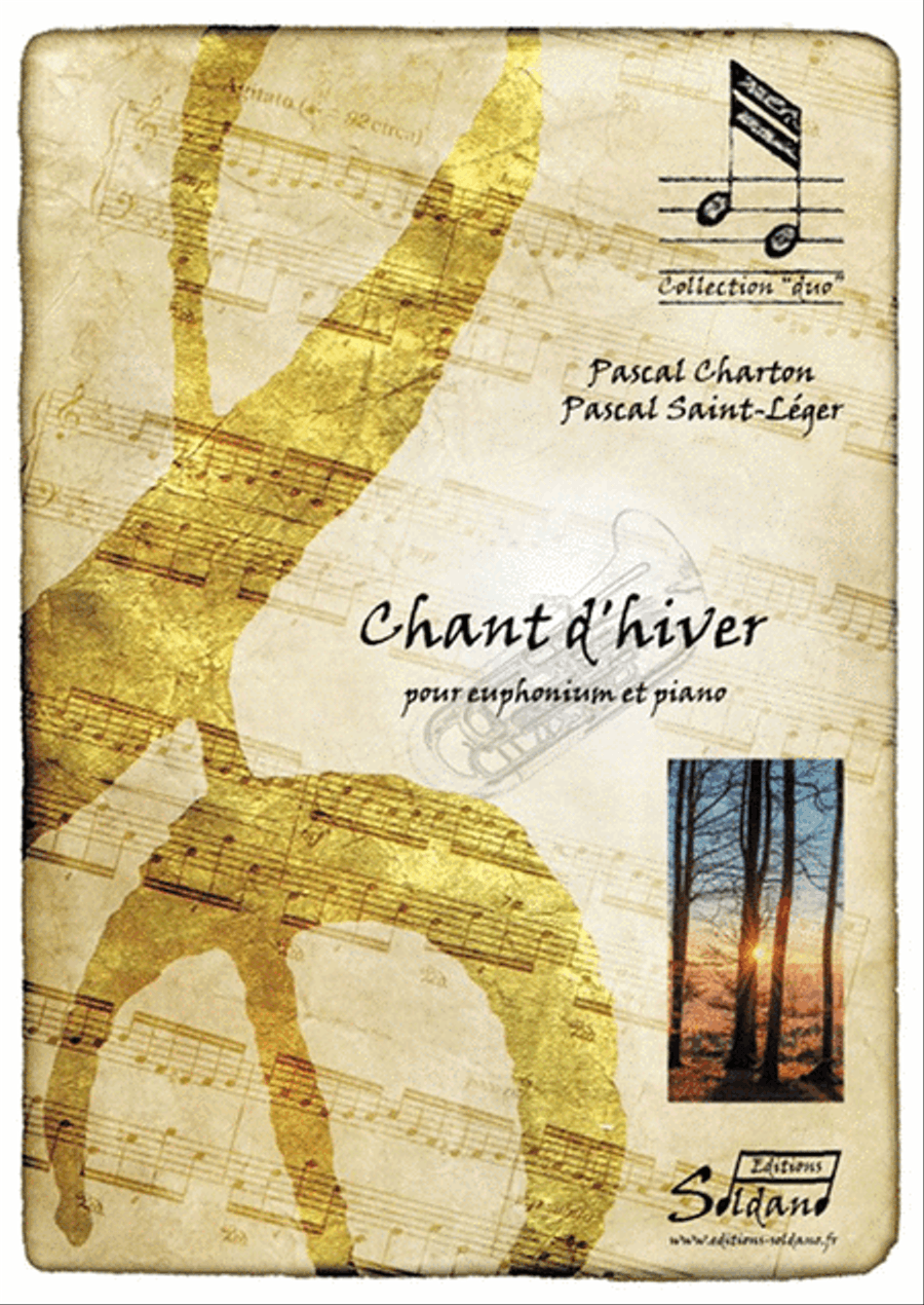 Chant D'Hiver Euphonium scores gallery preview page 1