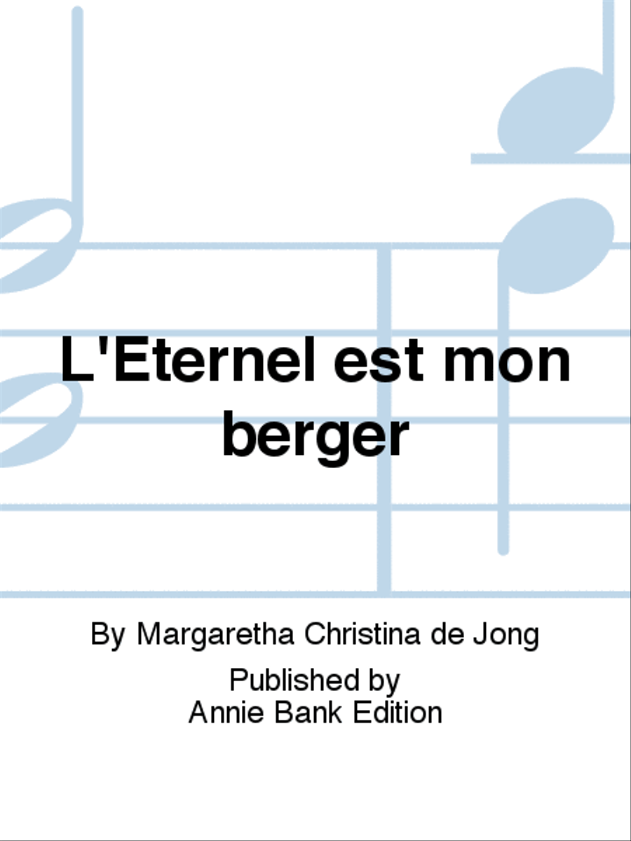 L'Eternel est mon berger SSAATTBB scores gallery preview page 1