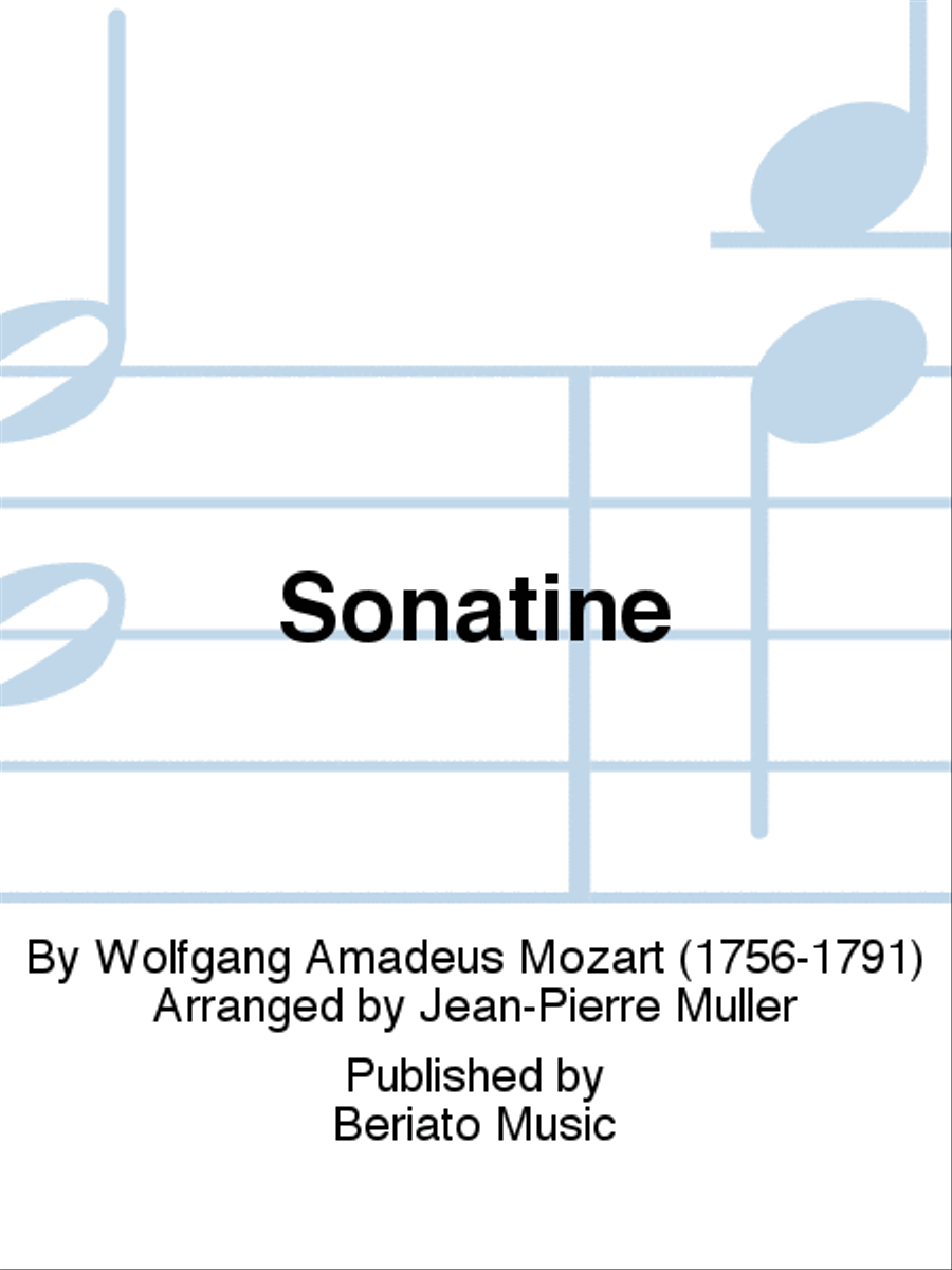 Sonatine Piano Accompaniment scores gallery preview page 1