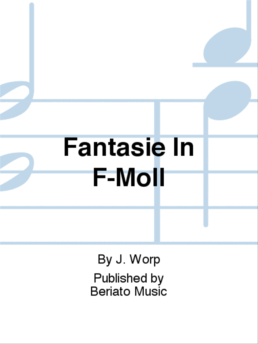Fantasie In F-Moll Organ scores gallery preview page 1