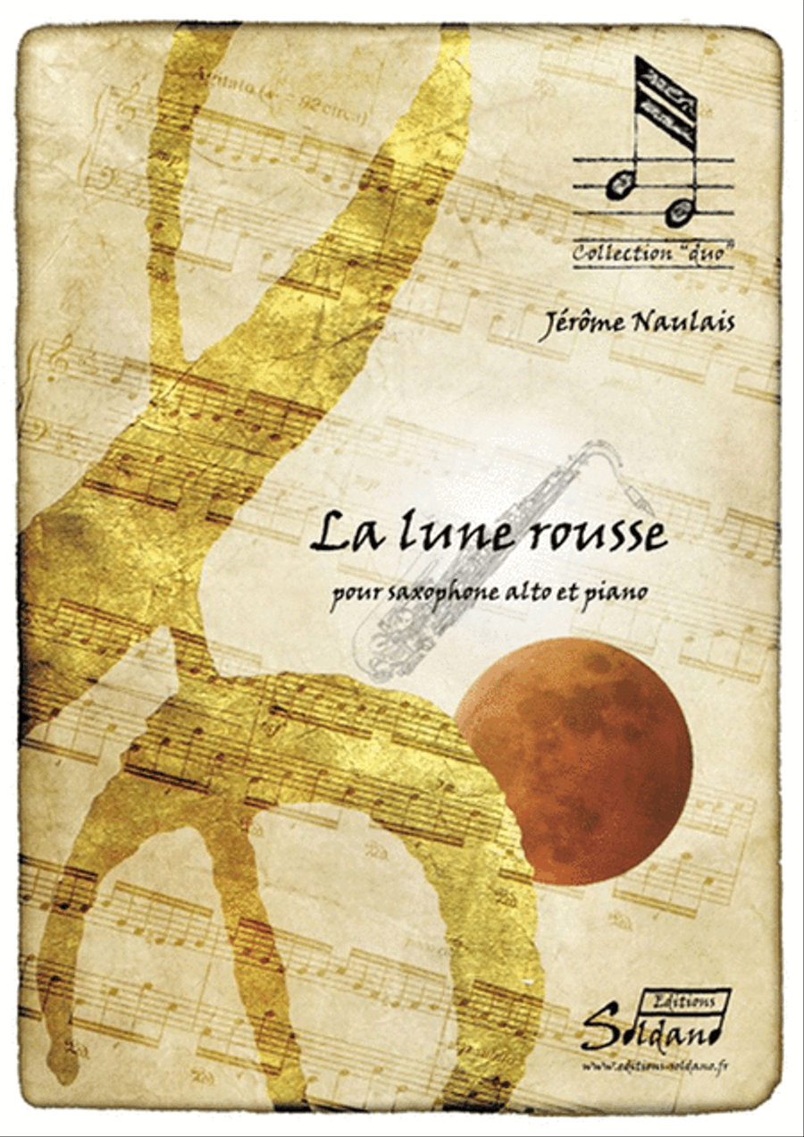 La Lune Rousse Alto Saxophone scores gallery preview page 1