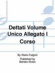 Dettati Volume Unico Allegato I Corso