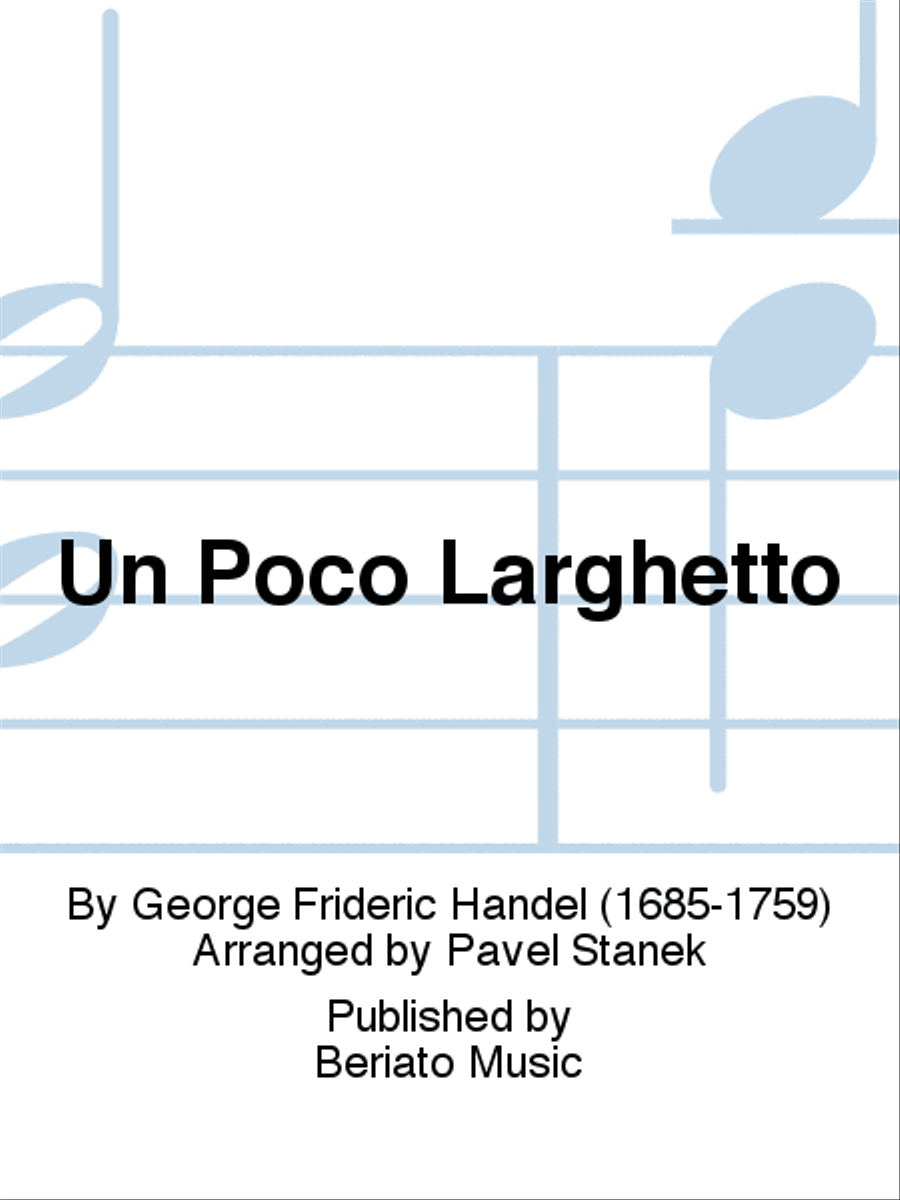 Un Poco Larghetto Concert Band scores gallery preview page 1