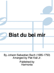 Bist du bei mir