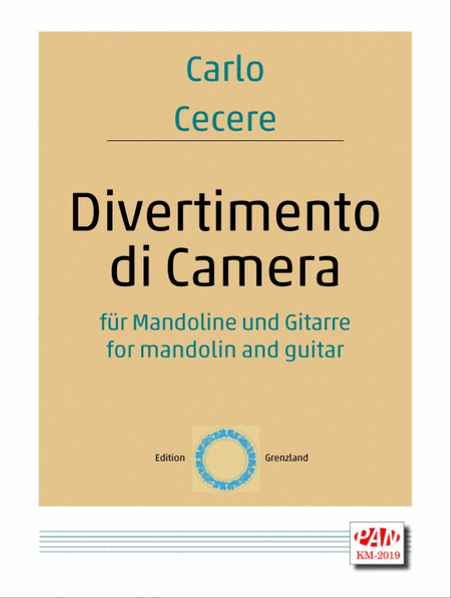 Divertimento di Camera Guitar scores gallery preview page 1