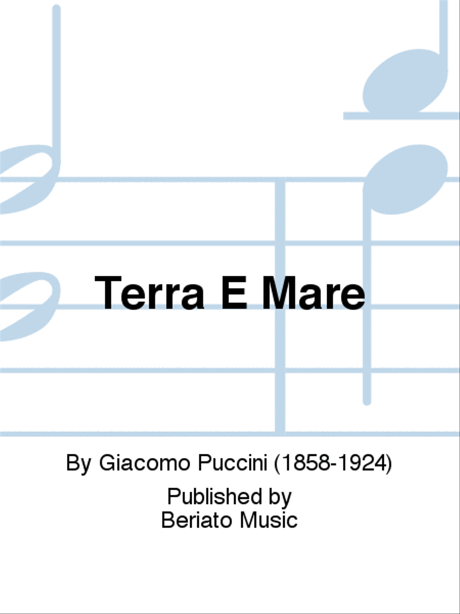 Terra E Mare Voice Solo scores gallery preview page 1