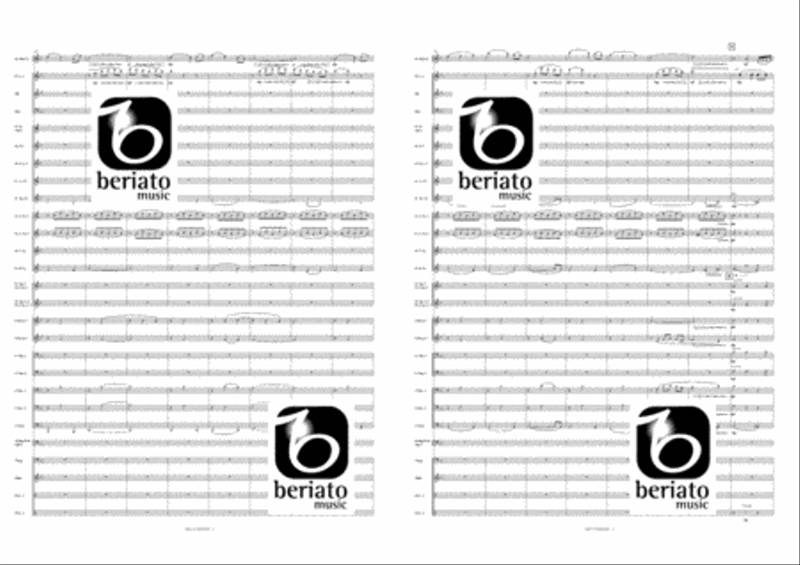 Ebony Fantasy Concert Band scores gallery preview page 3