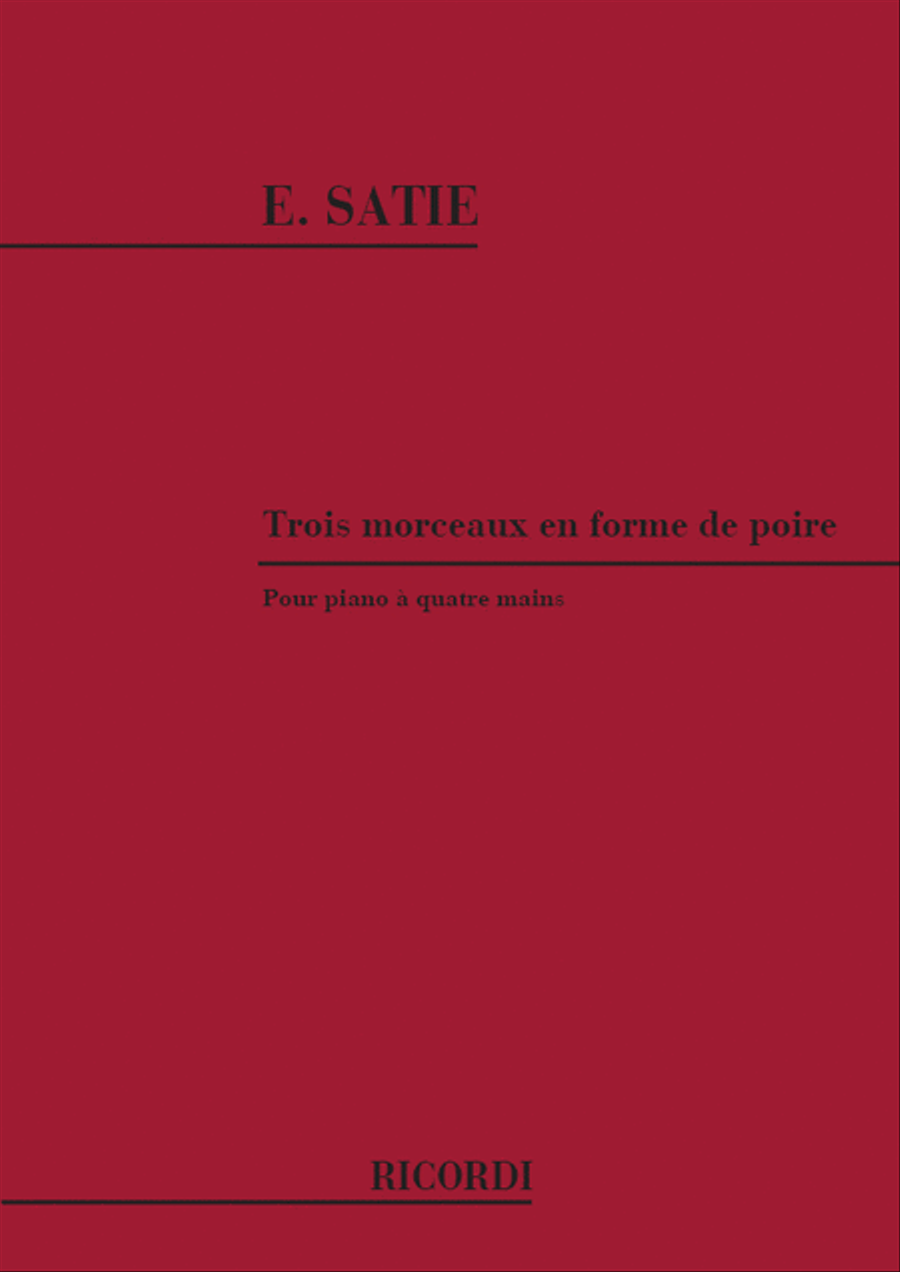Trois Morceaux En Forme De Poire scores gallery preview page 1