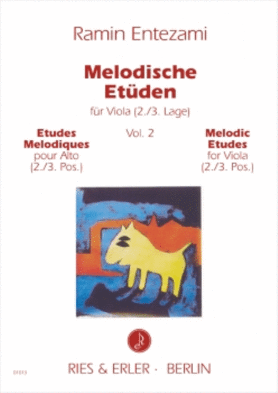 Melodische Etüden für Viola Vol. 2 Viola Solo scores gallery preview page 1