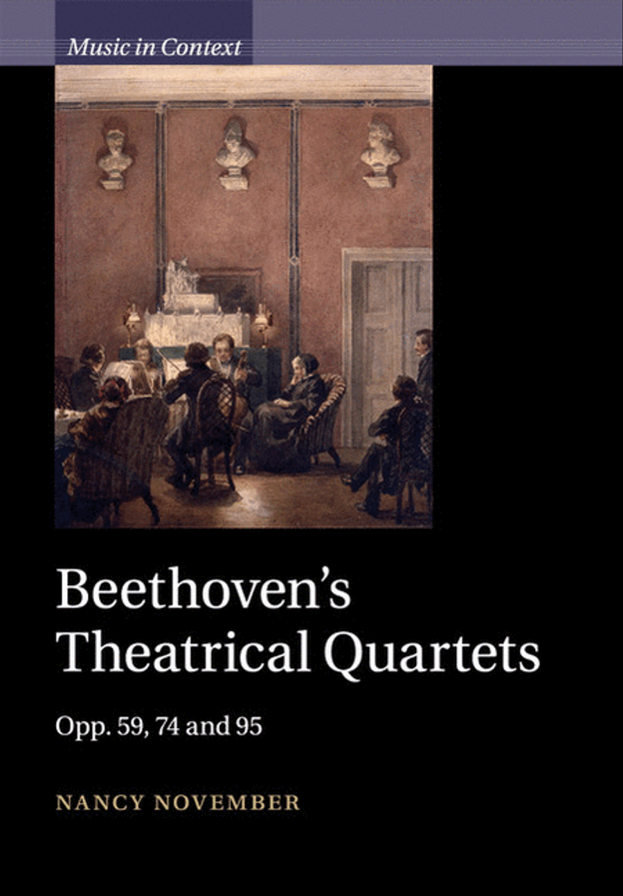Beethoven's Theatrical Quartets School and Community scores gallery preview page 1
