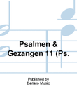 Psalmen & Gezangen 11 (Ps.