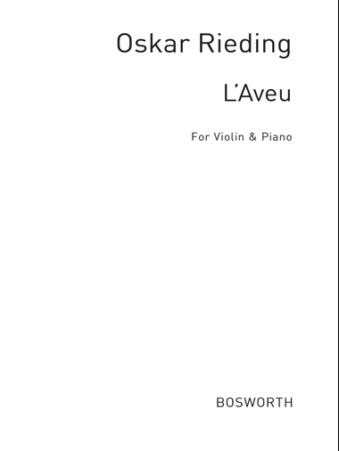 L'Aveu Op.38