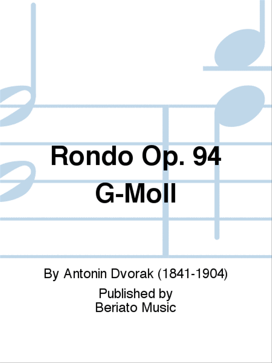 Rondo Op. 94 G-Moll Orchestra scores gallery preview page 1
