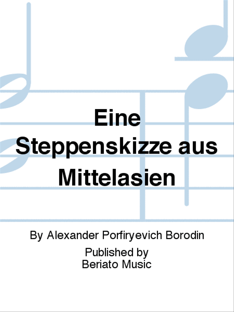Eine Steppenskizze aus Mittelasien Accordion Orchestra scores gallery preview page 1