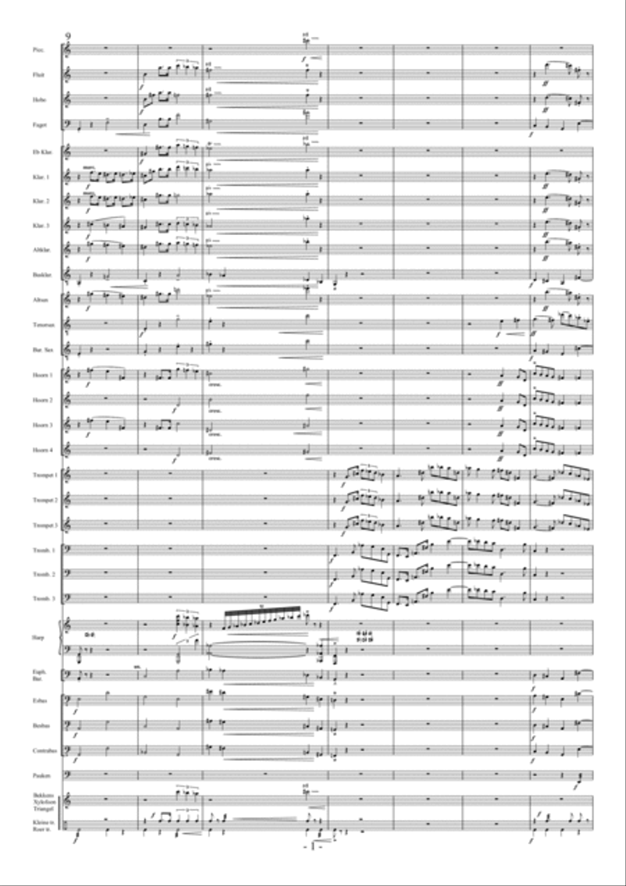 Wallenstein (Opus 1000) Wallenstein (Opus 1000) Concert Band scores gallery preview page 3