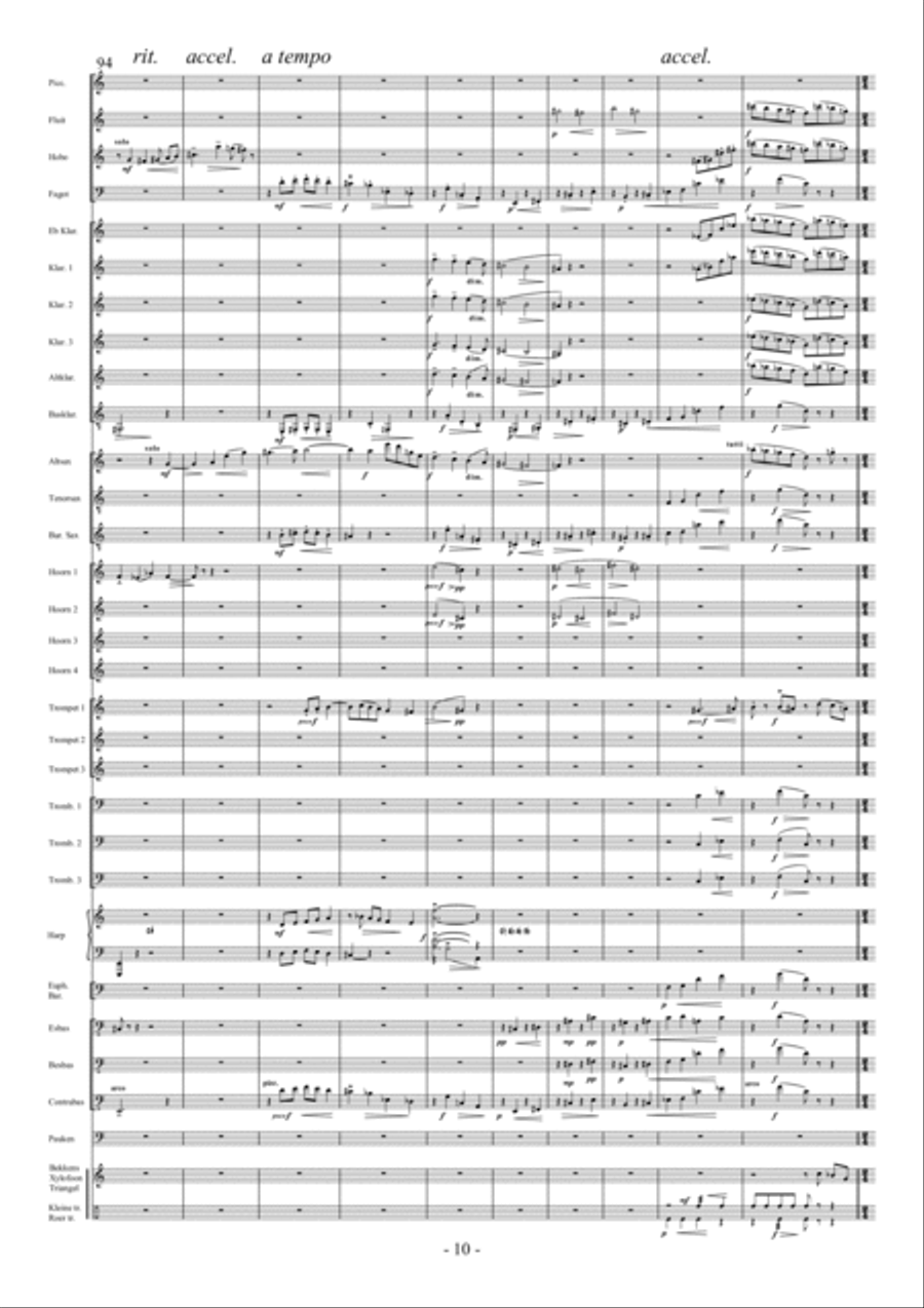 Wallenstein (Opus 1000) Wallenstein (Opus 1000) Concert Band scores gallery preview page 12