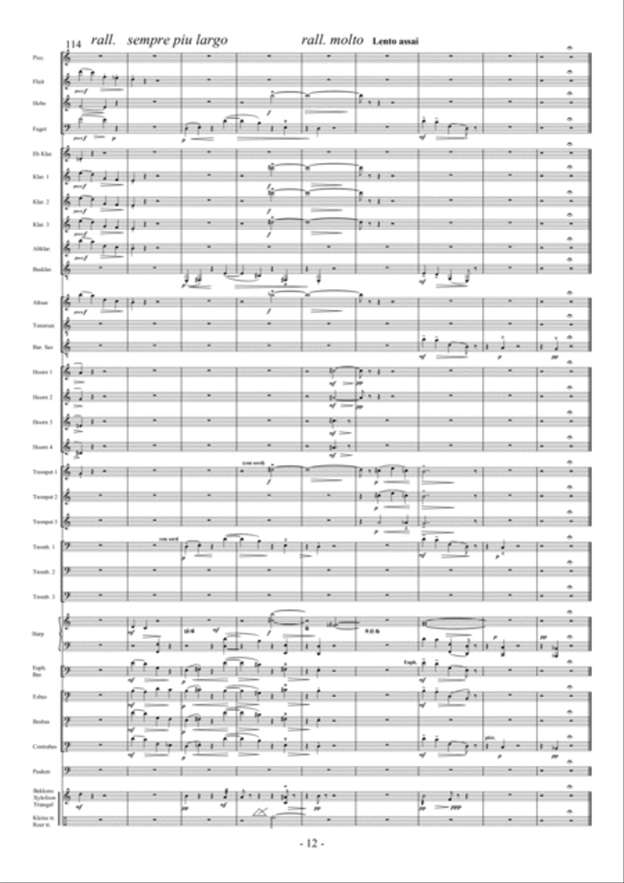 Wallenstein (Opus 1000) Wallenstein (Opus 1000) Concert Band scores gallery preview page 14