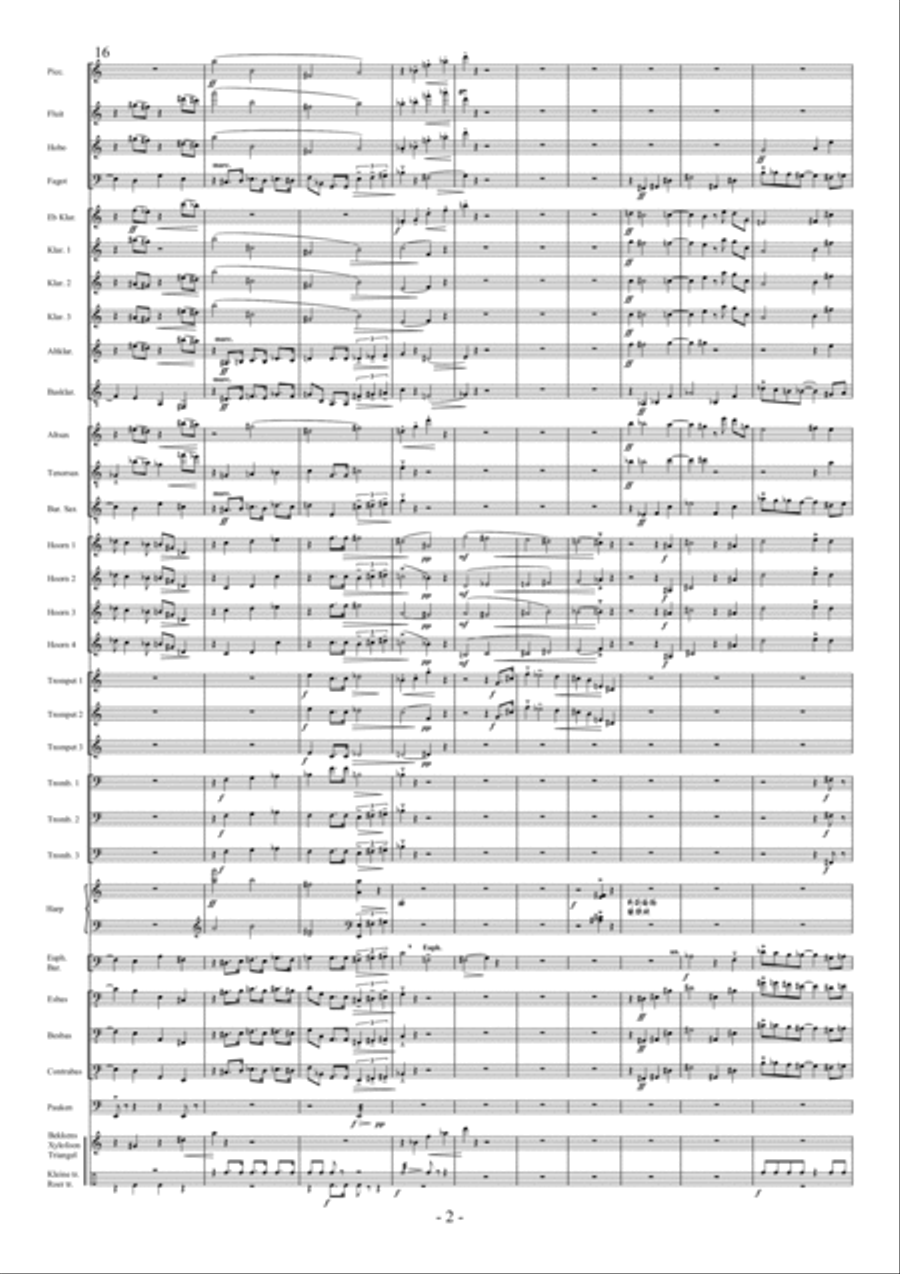 Wallenstein (Opus 1000) Wallenstein (Opus 1000) Concert Band scores gallery preview page 4