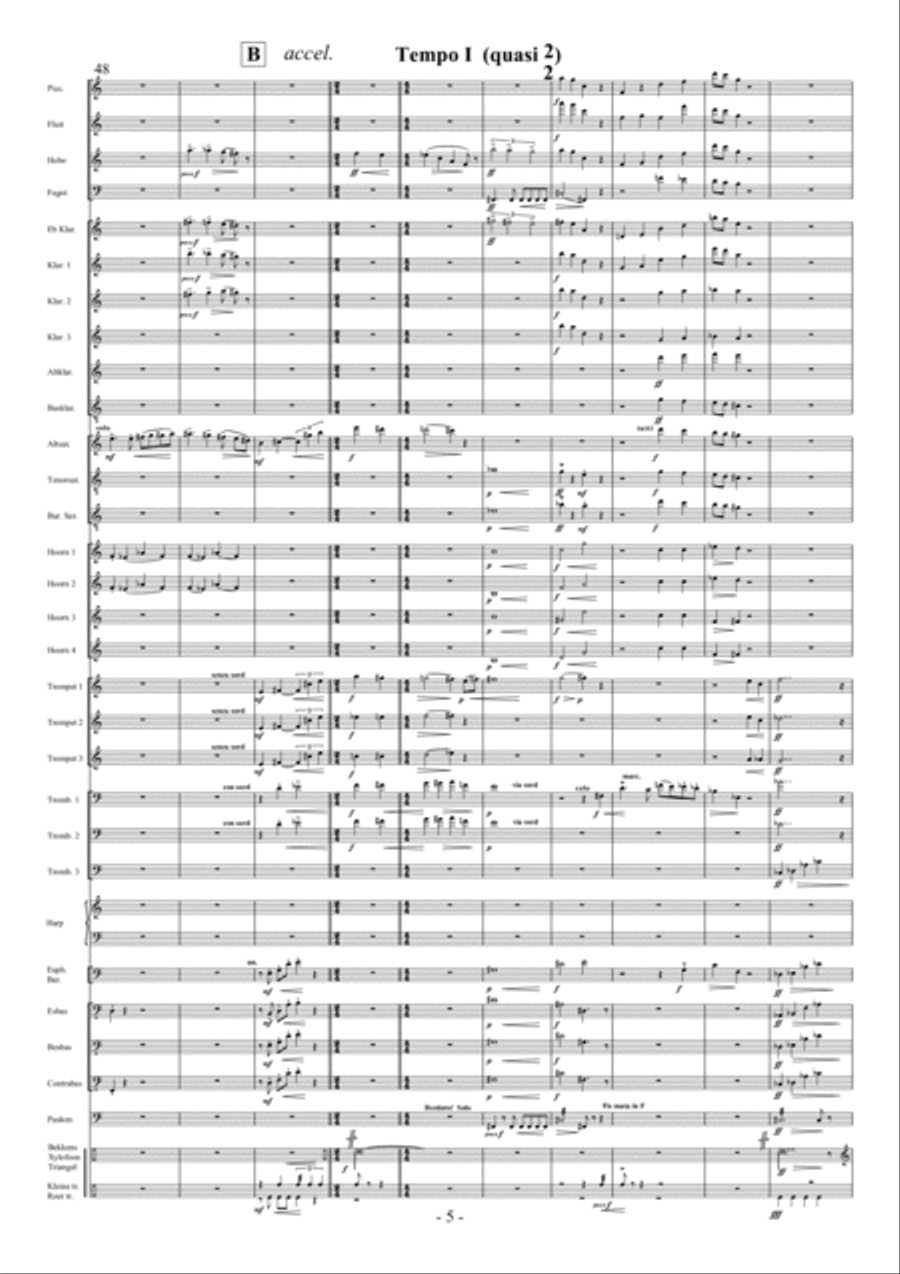 Wallenstein (Opus 1000) Wallenstein (Opus 1000) Concert Band scores gallery preview page 7