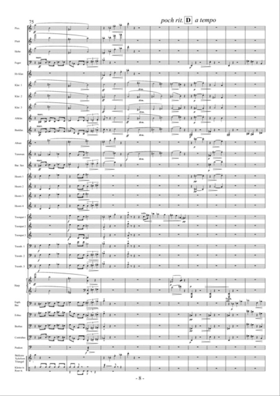 Wallenstein (Opus 1000) Wallenstein (Opus 1000) Concert Band scores gallery preview page 10