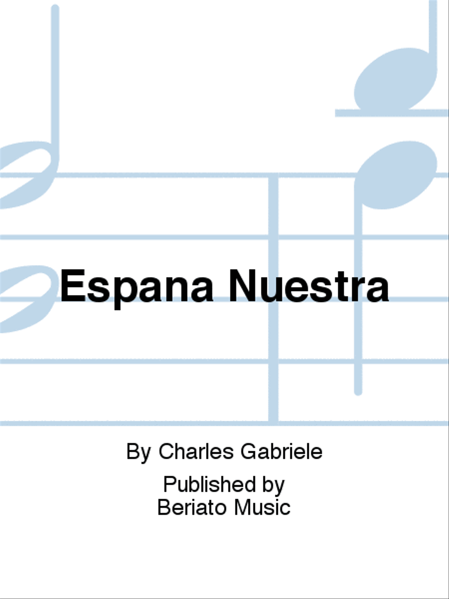 Espana Nuestra Fanfare Band scores gallery preview page 1