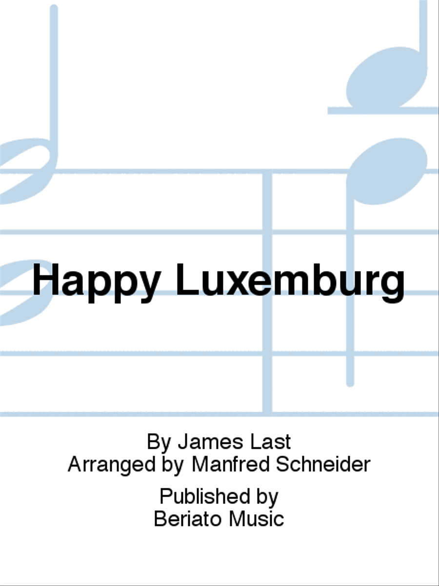Happy Luxemburg Concert Band scores gallery preview page 1