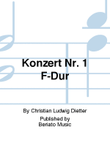 Konzert Nr. 1 F-Dur