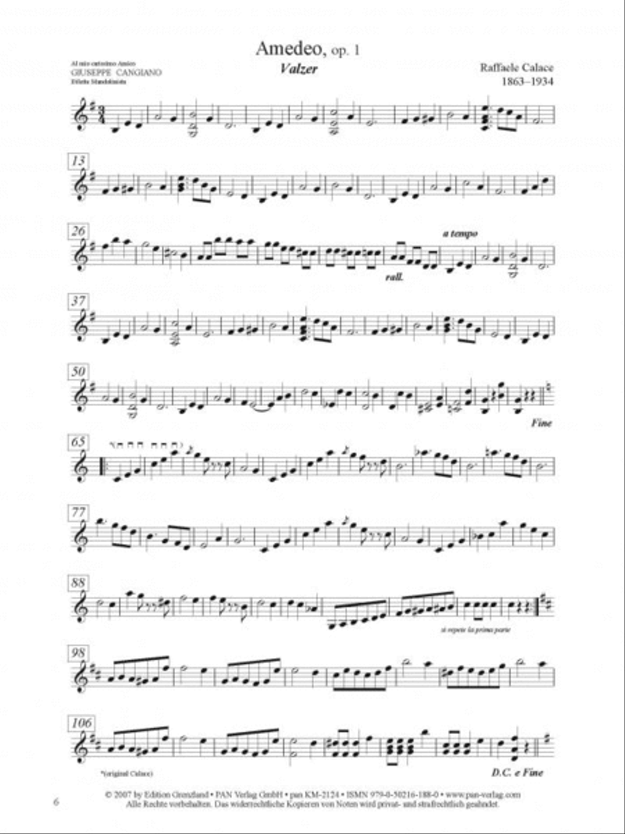 Dieci Danze Mandolin scores gallery preview page 2