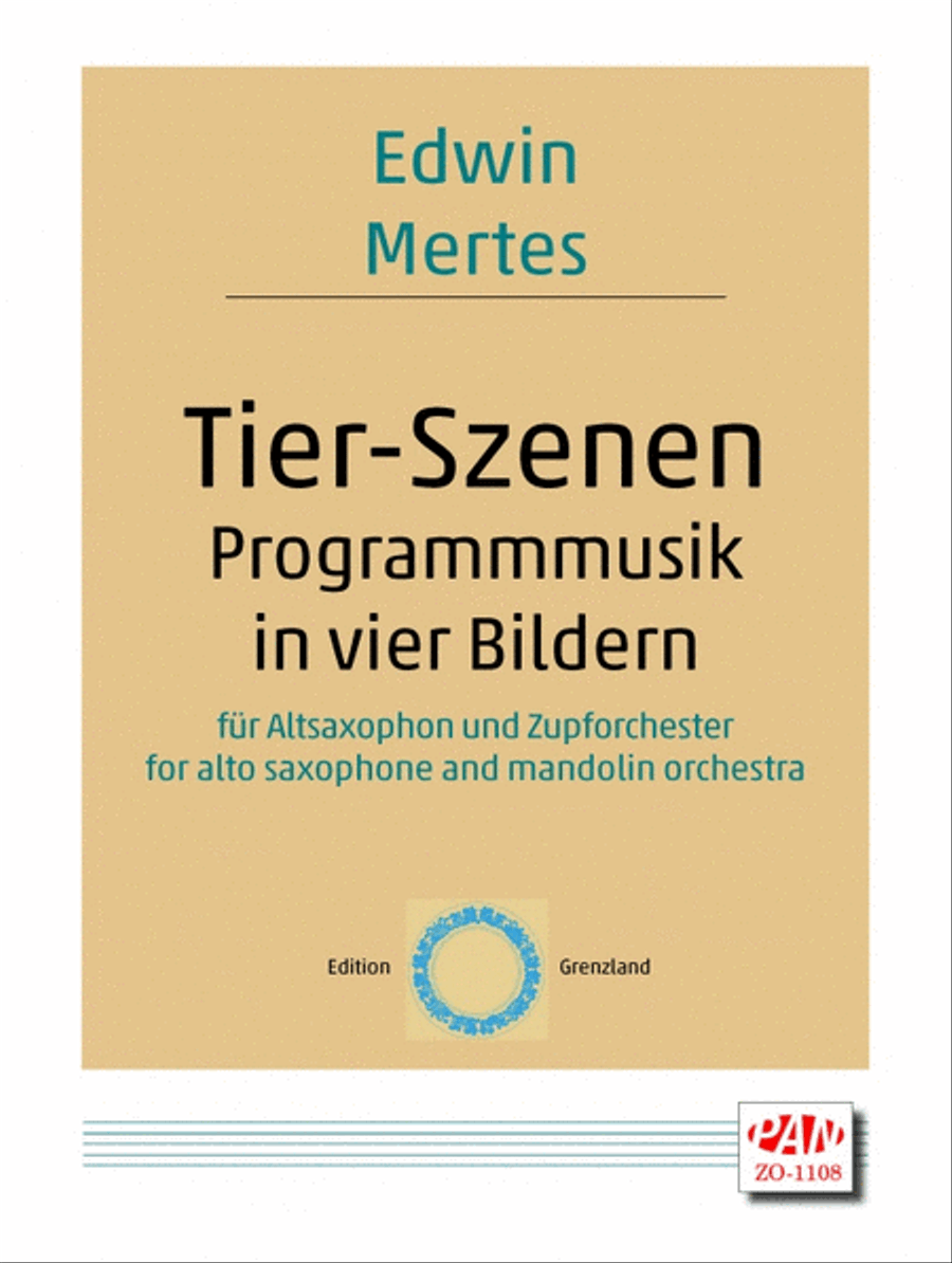 Tier-Szenen Mandolin Orchestra scores gallery preview page 1