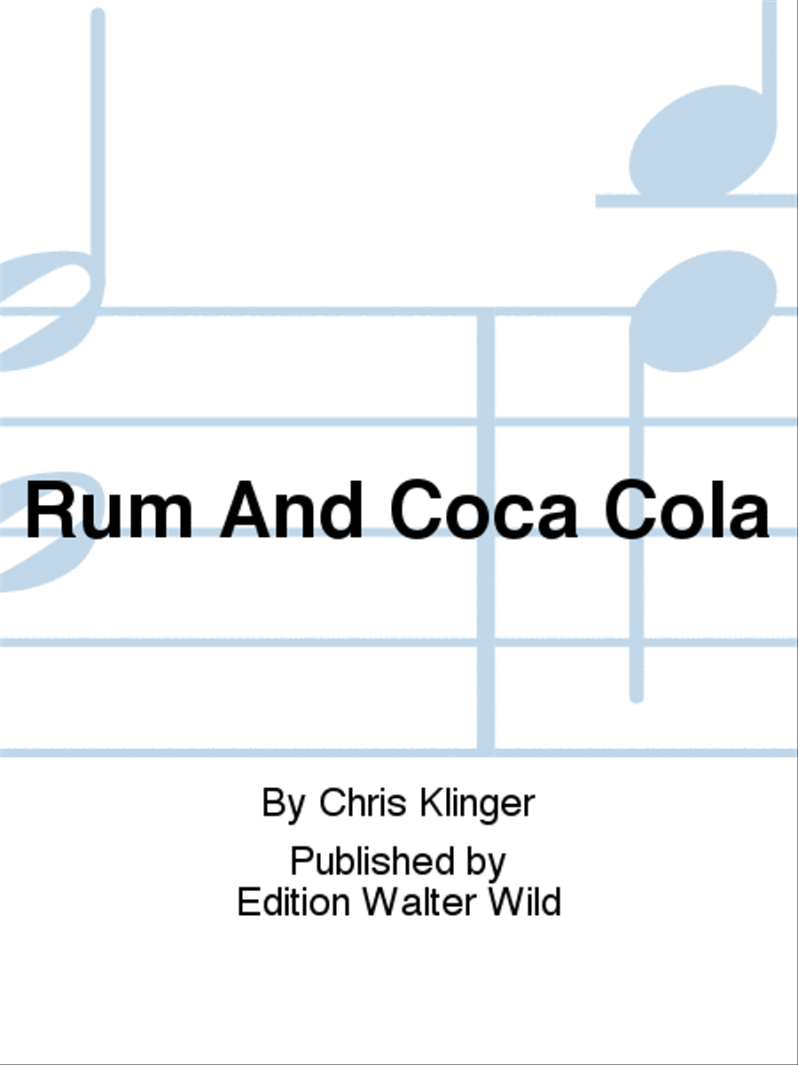 Rum And Coca Cola Accordion scores gallery preview page 1