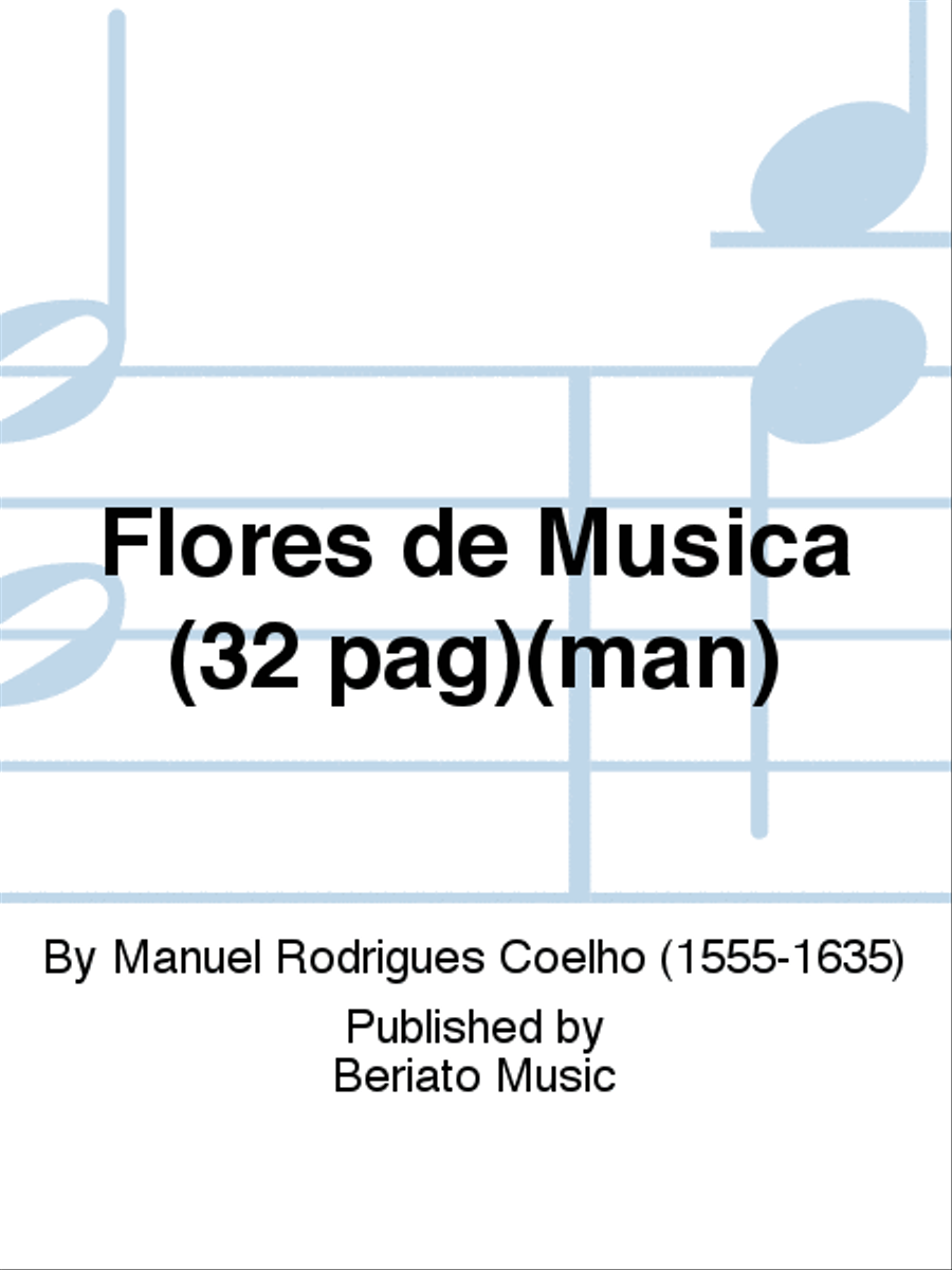Flores de Musica (32 pag)(man) Organ scores gallery preview page 1