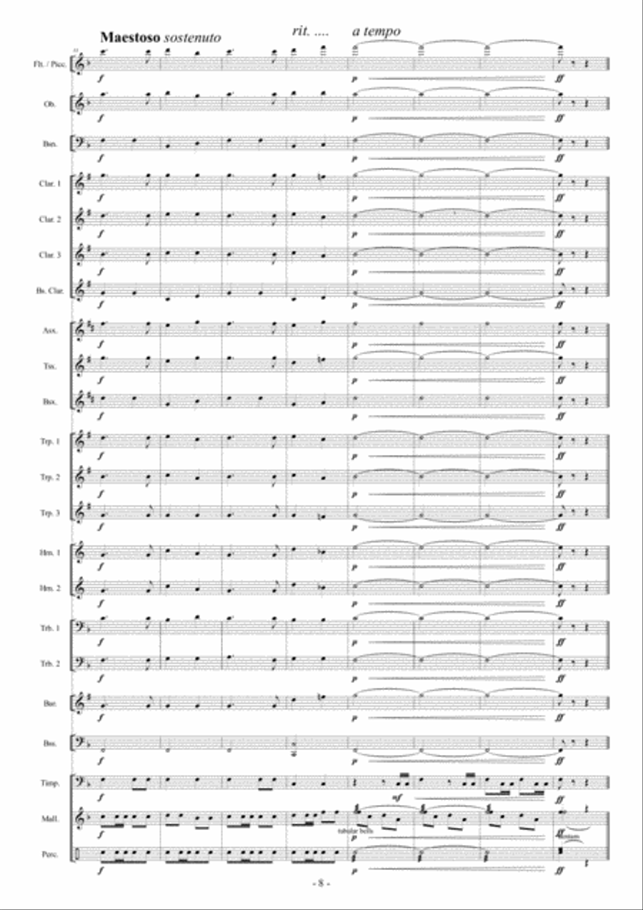 Get Ready Get Ready Concert Band scores gallery preview page 9