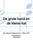 De grote hond en de kleine kat