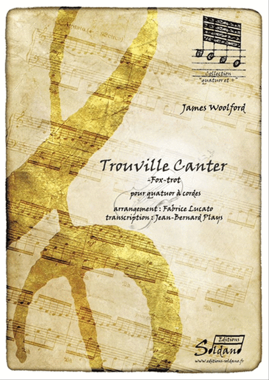 Trouville Canter - Fox Trot String Quartet scores gallery preview page 1