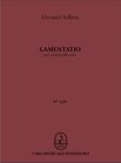 Lamentatio Per Violoncello Solo