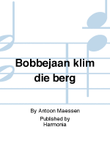 Bobbejaan klim die berg