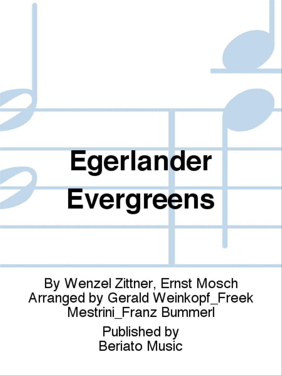 Egerländer Evergreens Concert Band scores gallery preview page 1