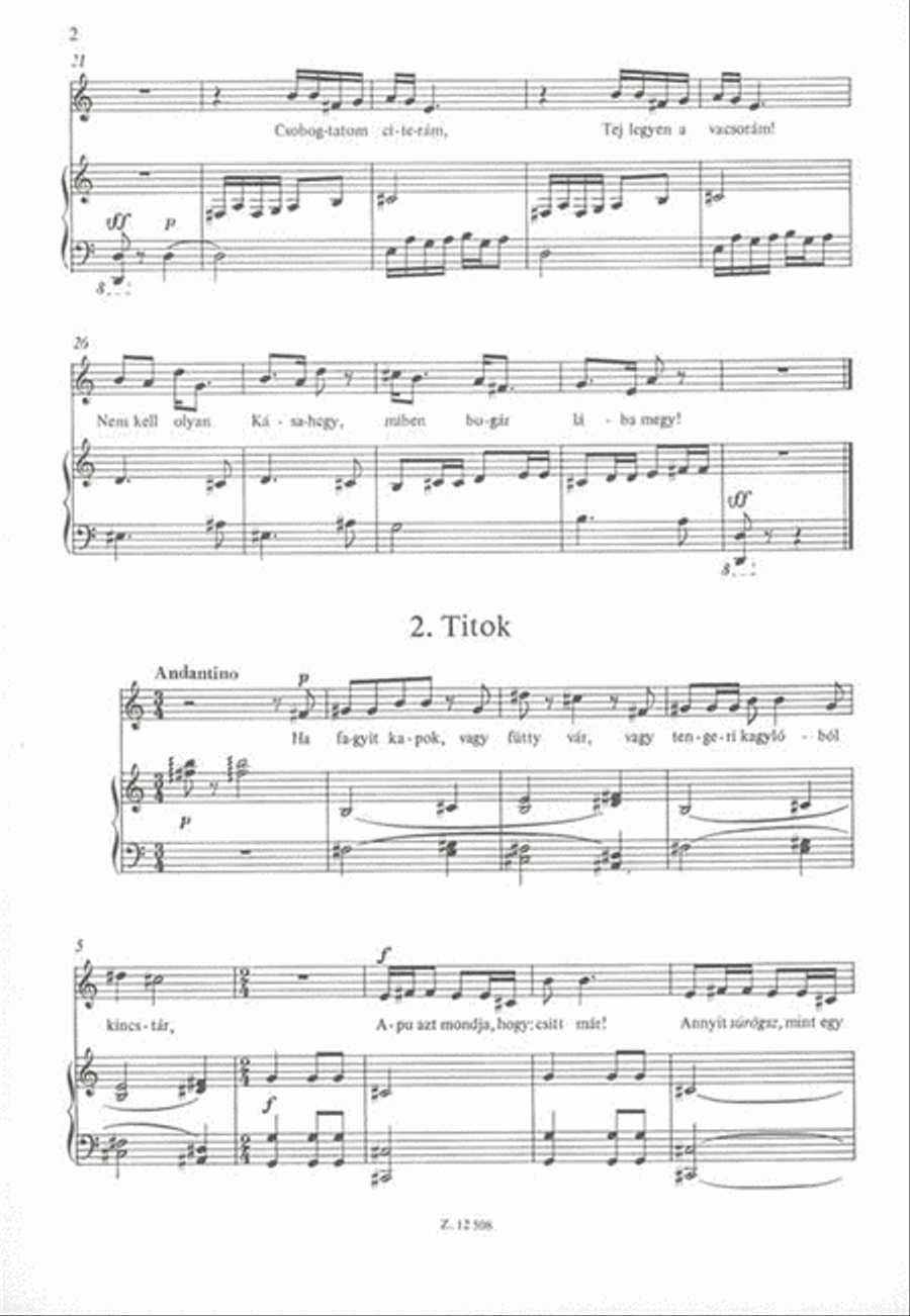Kinderlieder Voice Solo scores gallery preview page 3