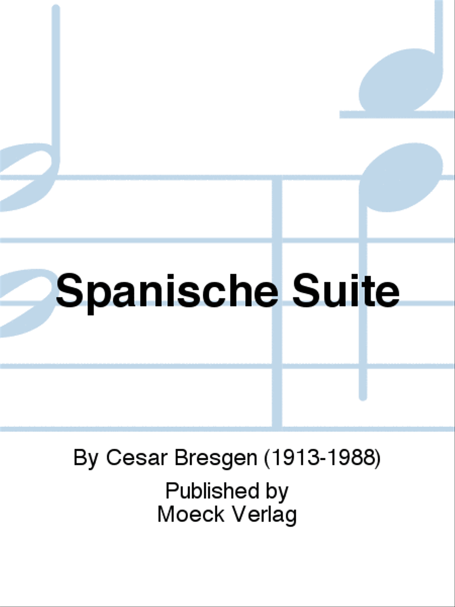Spanische Suite Recorder scores gallery preview page 1