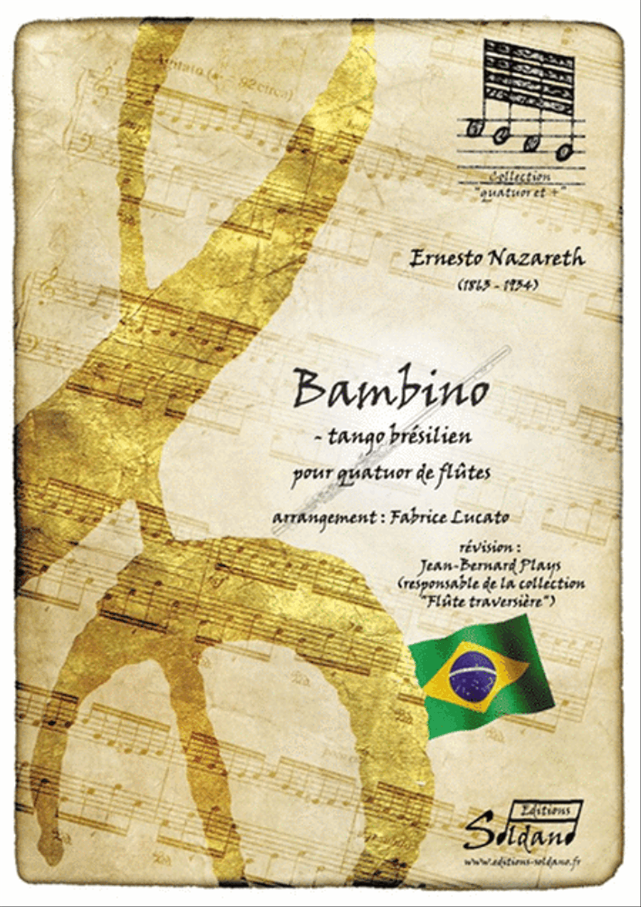 Bambino Flute Quartet scores gallery preview page 1
