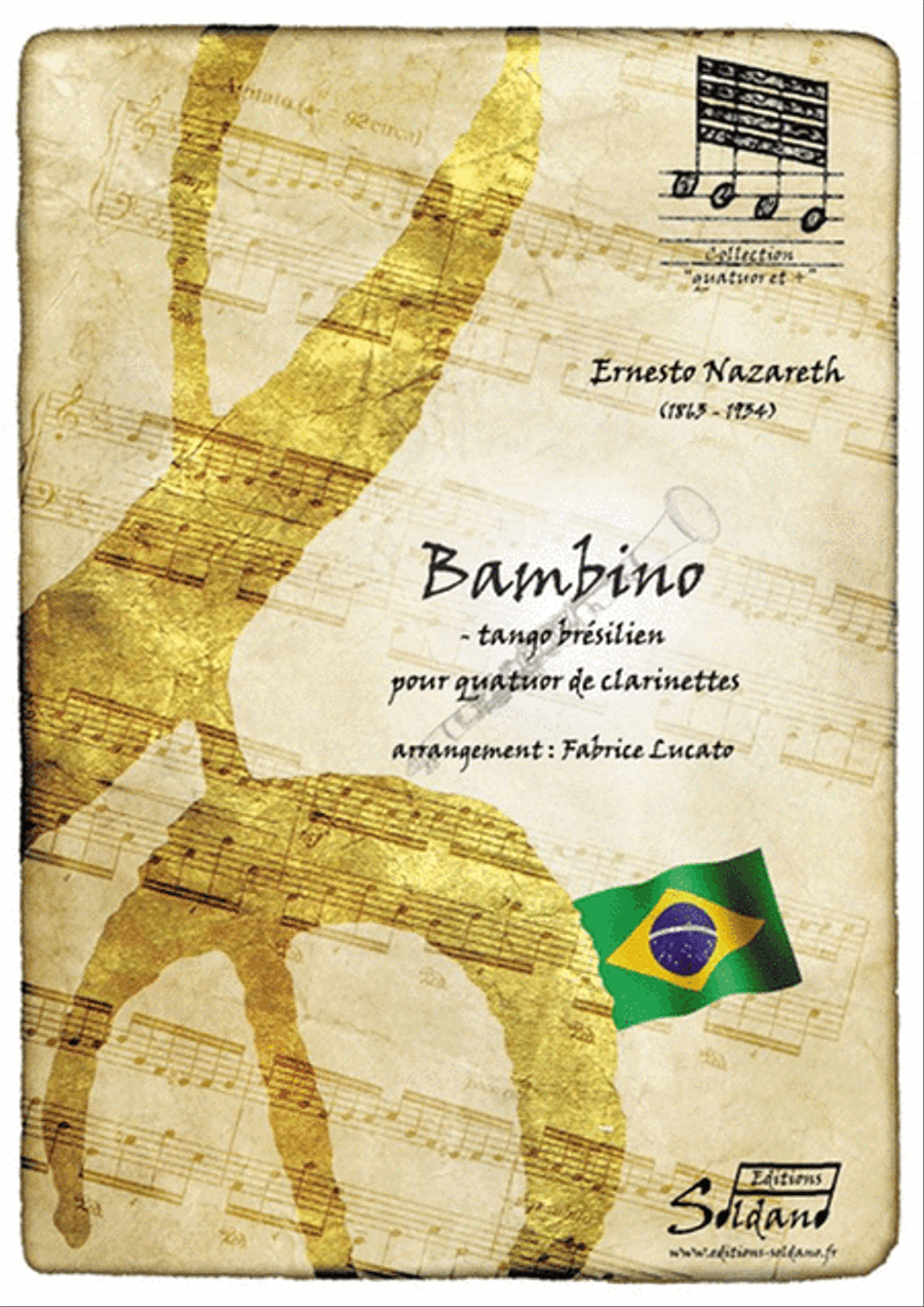Bambino Clarinet Quartet scores gallery preview page 1