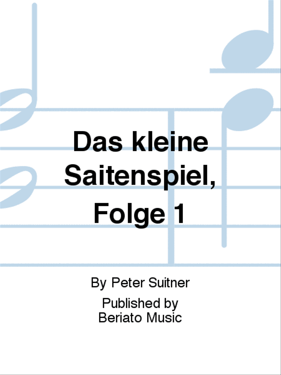 Das kleine Saitenspiel, Folge 1 Zither scores gallery preview page 1