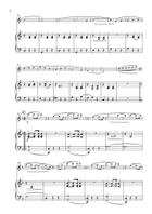 Je Te Veux arranged for Flute and Piano Flute scores gallery preview page 6