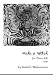 Make a Witch for Piano Solo - Digital Download
