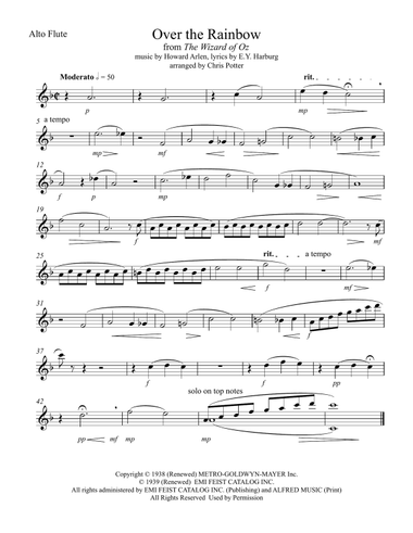 Over The Rainbow (from The Wizard Of Oz)