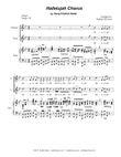 Hallelujah Chorus (2-part choir - (Soprano and Tenor) mini preview