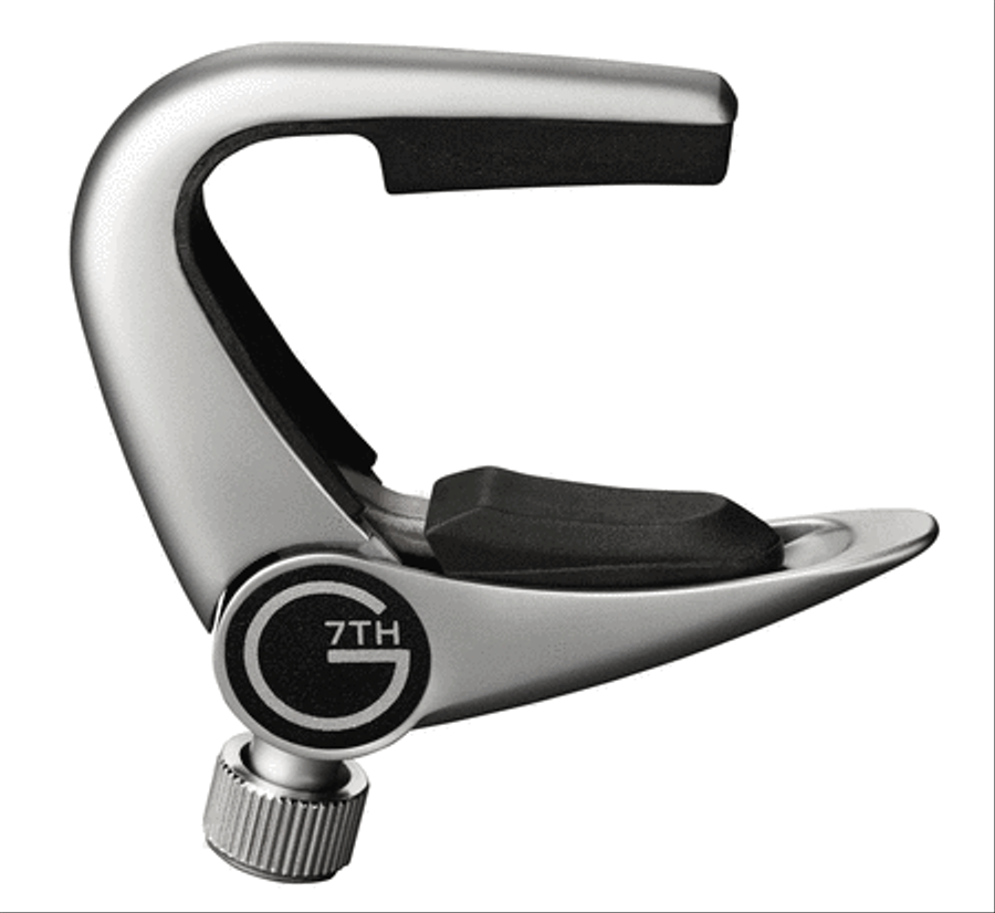 Newport 3-String Partial Silver Capo Musical Instruments scores gallery preview page 1